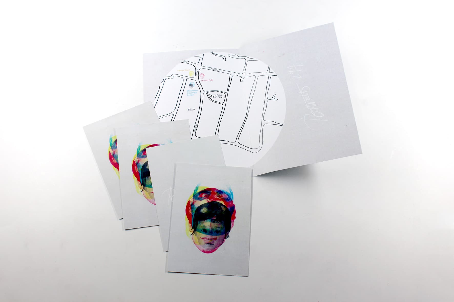 Portraits 2014 printed materials