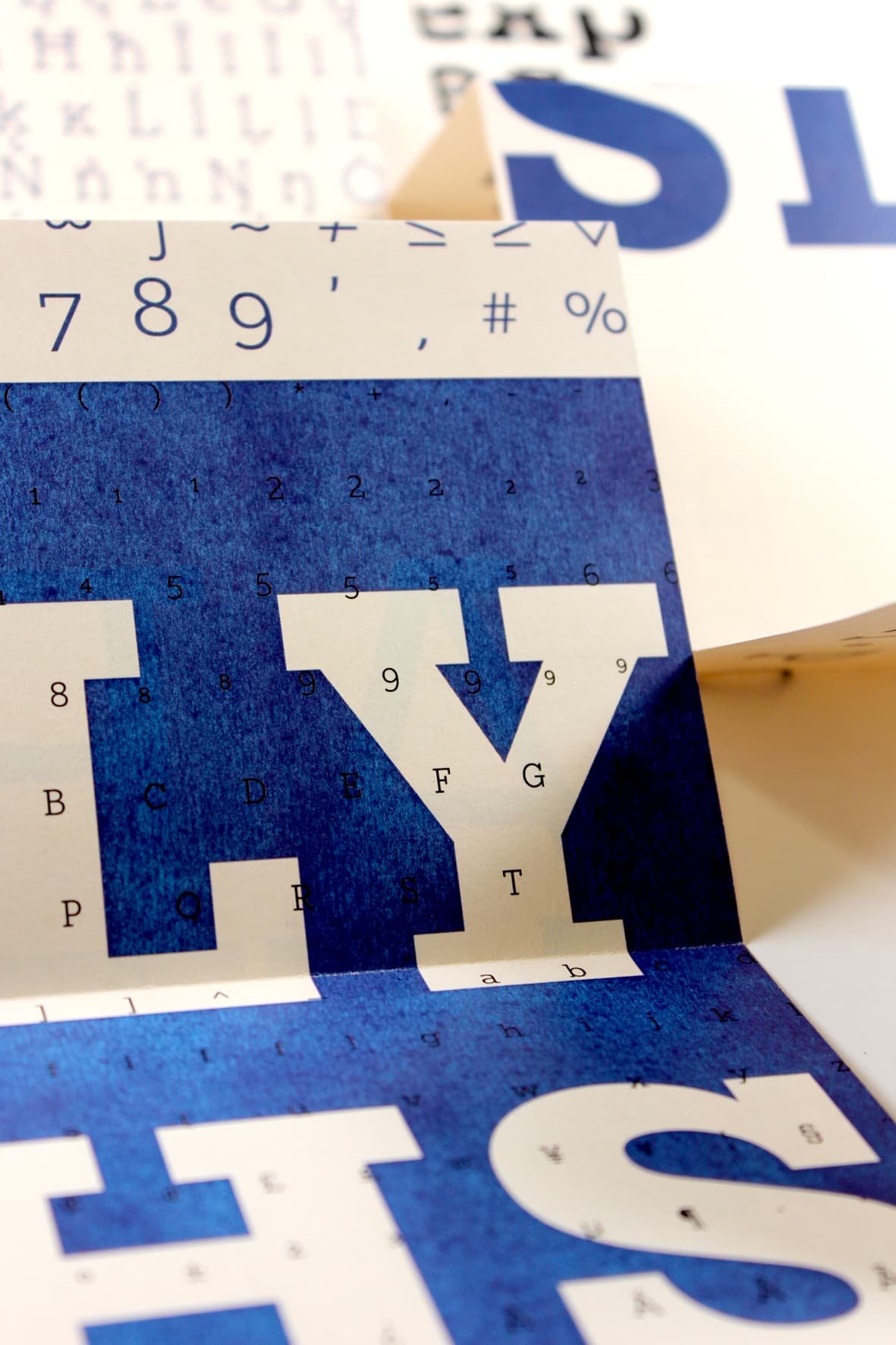 Typography glyph study