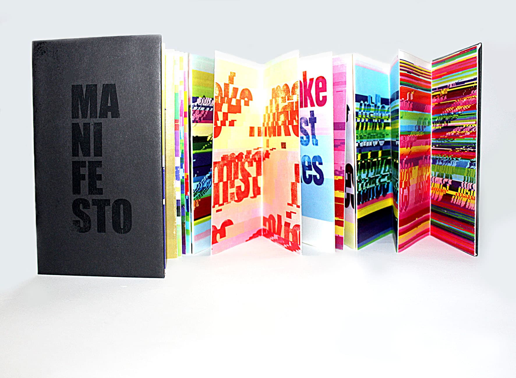 Manifesto books and concertina outcome