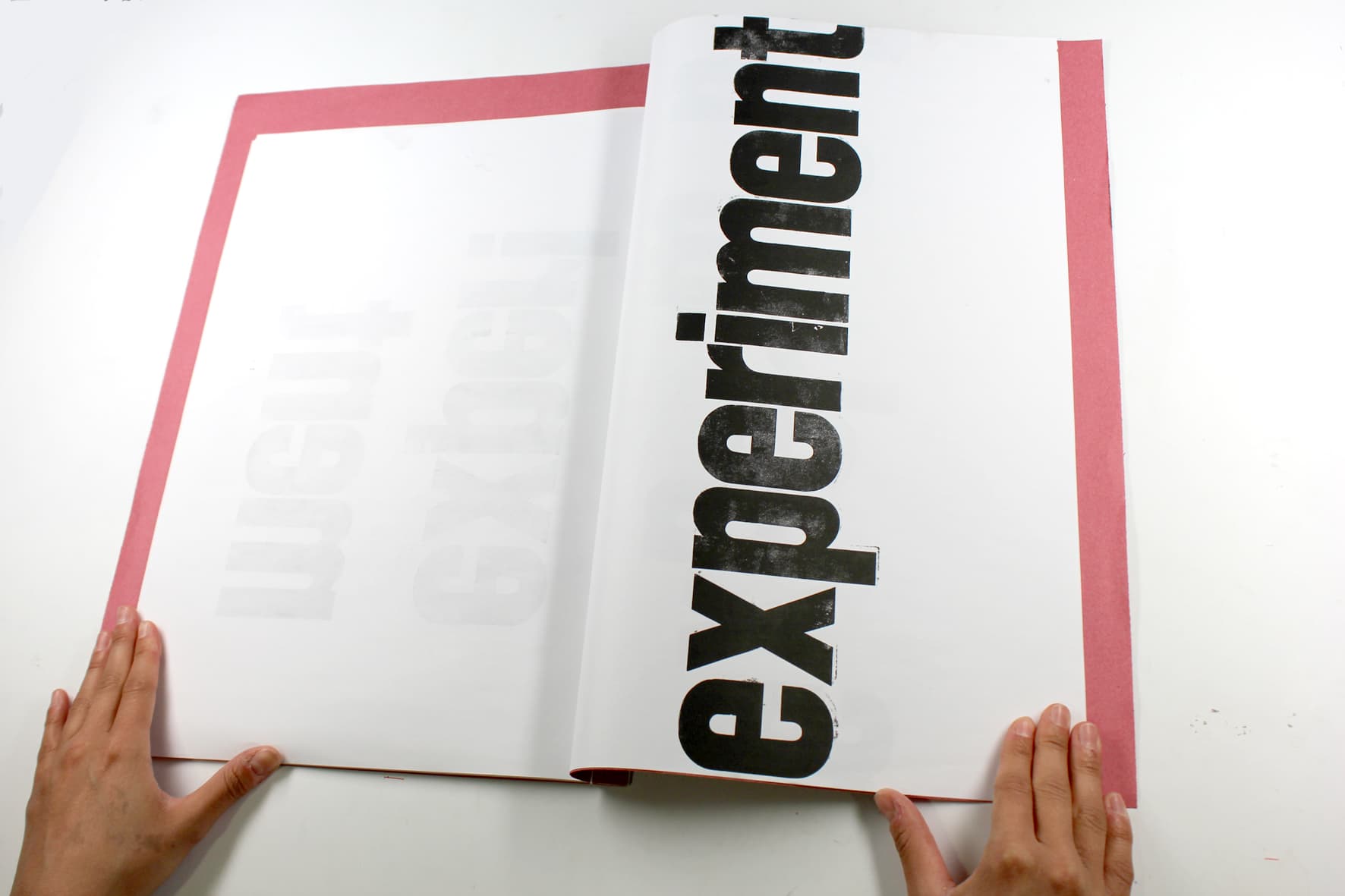 Manifesto letterpress process